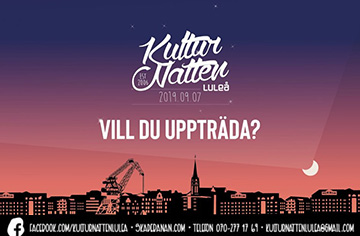 Kulturnatten i Luleå 2019-09-07