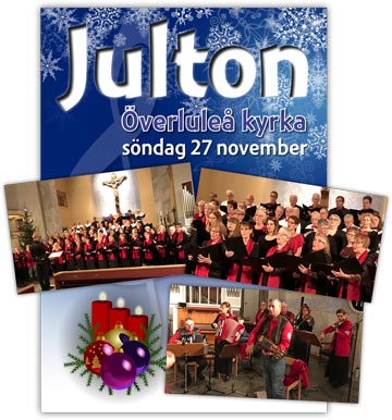 Julton i Överluleå kyrka 27/11 2016