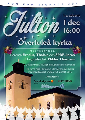 Julton i Överluleå kyrka 2019-12-01