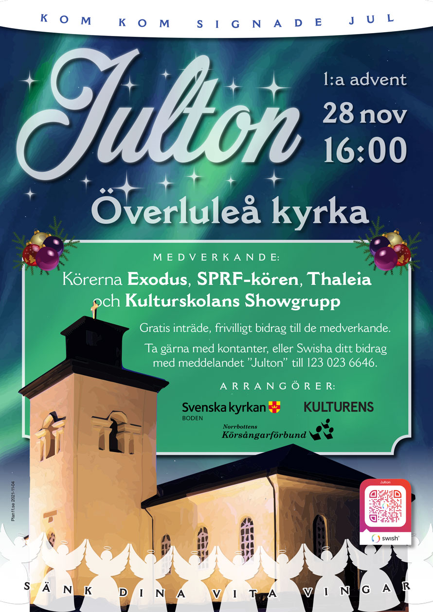 Julton i Överluleå kyrka 2021-11-28