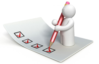 Enkät efter projektets avslut